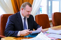 Глава администрации Сергей Путмин провел очередное заседание коллегии